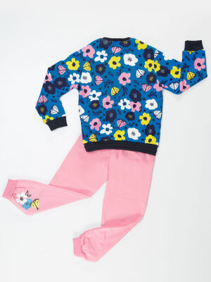 Flowers Girl Pants Set - 4