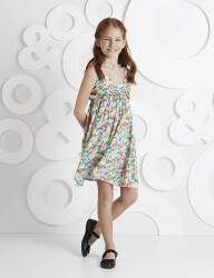 Flowers&Ruffles Dress - 1