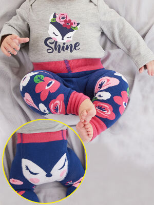 Fox Baby Girl Leggings - 1