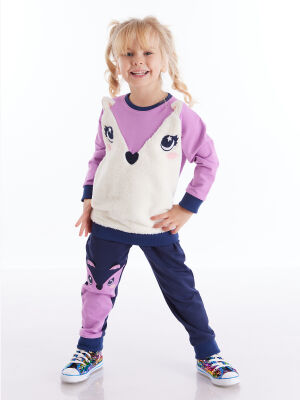 Fox Lilac Girl Tracksuit - 1