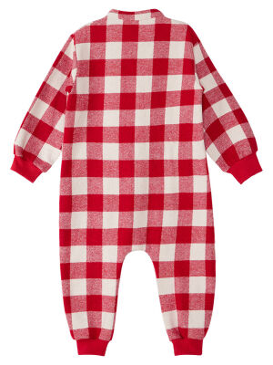 Fox Plaid Girl Overall - 4