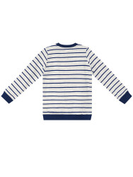 Fox Striped Boy Sweatshirt - 4