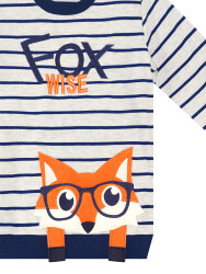 Fox Striped Boy Sweatshirt - 5