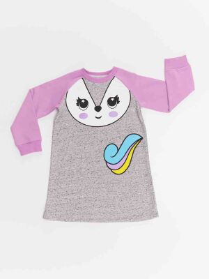 Fox Unicorn Girl Dress - 3