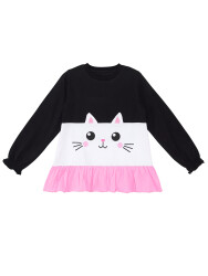 Frilled Cat Girl T-shirt&Leggings Set - 5