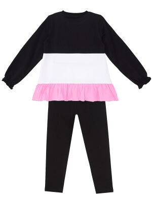 Frilled Cat Girl T-shirt&Leggings Set - 4