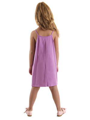 Frilled Lily Girl Lilac Dress - 2