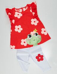 Frog Girl Tunic Leggings Set - Thumbnail