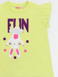 Funny Bunny Girl T-shirt&Leggings Set - 5