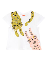Funny Cats Girl Crop Top&Shorts Set - Thumbnail