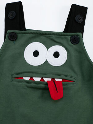 Funny Face Boy Overall - 5