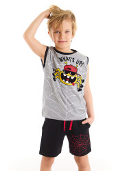 Funny Spider Boy T-shirt&Shorts Set - 1