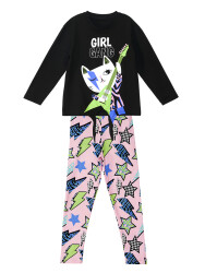 Gang Girl T-shirt&Leggings Set - 3