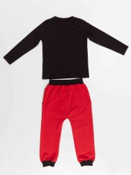 Geometric Dino Boy T-shirt&Pants Set - 4