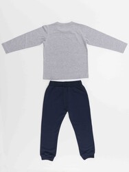 Geometrik Tilki Erkek Çocuk T-shirt Pantolon Takım - Thumbnail