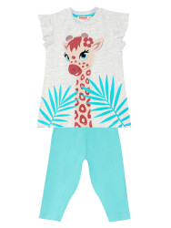 Giraffe Girl Tunic&Leggings Set - 3