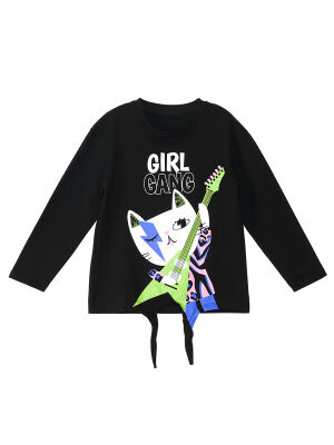 Girl Gang Kız Çocuk T-shirt Tayt Takım - 5