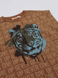 Grafitti Tiger Boy T-shirt&Harem Pants Set - 5