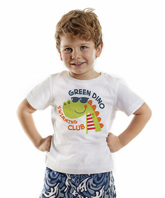 Green Dino T-Shirt - 1