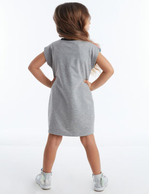 Grey Unicorn Girl Dress - 2