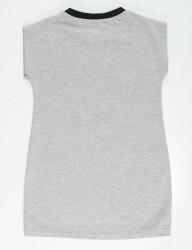 Grey Unicorn Girl Dress - 4