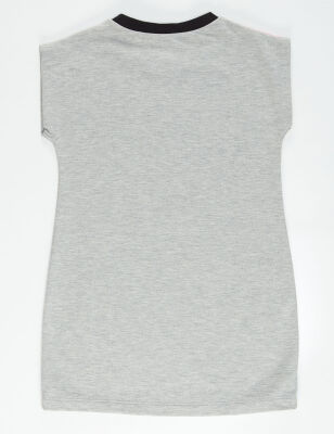 Grey Unicorn Girl Dress - 4