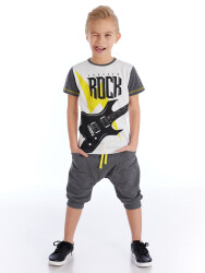 Guitar T-shirt&Capri Pants Set - 1