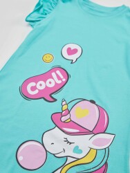 Gummy Unicorn Girl Dress - 5