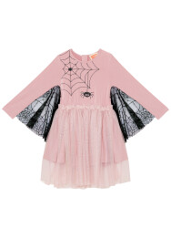 Halloween Spider Girl Pink Dress - 3