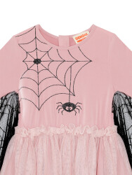 Halloween Spider Girl Pink Dress - 5