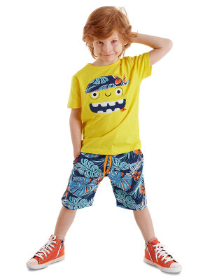 Hawaian Pirate Boy T-shirt&Shorts Set - 1