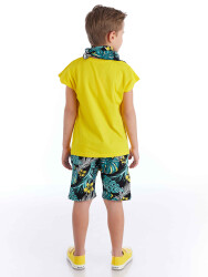 Hawaii Pirate Boy T-shirt&Shorts&Bandana Set - 2