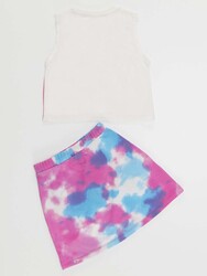Heart Girl Crop-Top&Skirt Set - Thumbnail