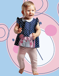 Hello Teddy Tunic Set - 1