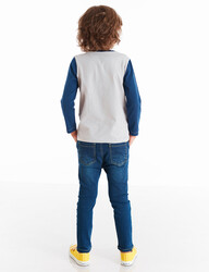 Hero Mask Boy Jeans Set - 2