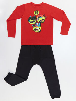 Hi Gang Boy T-shirt&Pants Set - 3