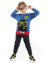 Hi Monster Erkek Çocuk T-shirt Pantolon Takım - Thumbnail