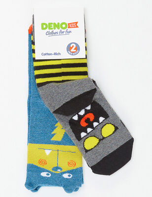 Hi&Duty Boy 2-Pack Socks Set - 5