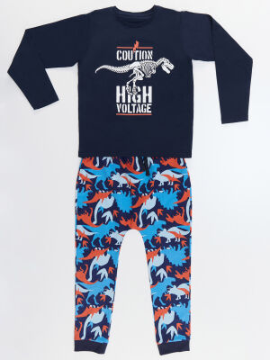 High Voltage Boy T-shirt&Pants Set - 3