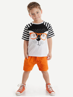 Hipster Boy T-shirt&Shorts Set - 1