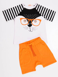 Hipster Boy T-shirt&Shorts Set - 3