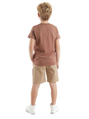 Jeep Mood Boy T-shirt&Twill Shorts Set - 2