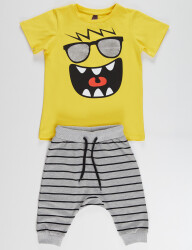 Joyful Boy Capri T-shirt Set - 5