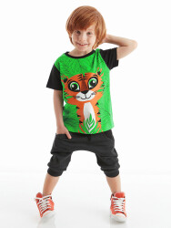 JR Leo Boy Capri Pants Set - 1