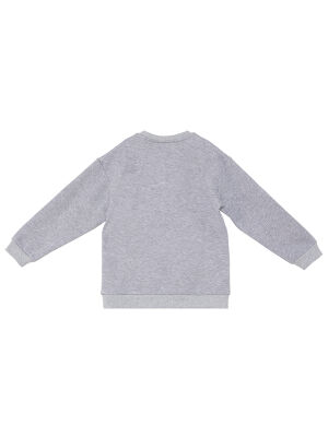 Just Smile Boy Grey Sweatshirt - 4