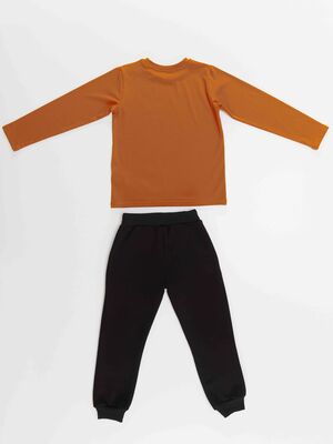 Kaykaylı Kaplan Erkek Çocuk T-Shirt Pantolon Takım