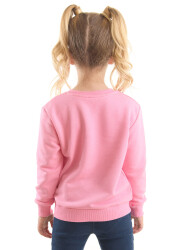 Kitten Girl Pink Sweatshirt - 2