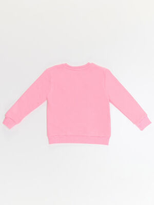 Kitten Girl Pink Sweatshirt - 4