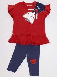 Kitty Girl T-shirt&Leggings Set - 3