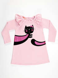 Kitty Pink Girl Dress - 3